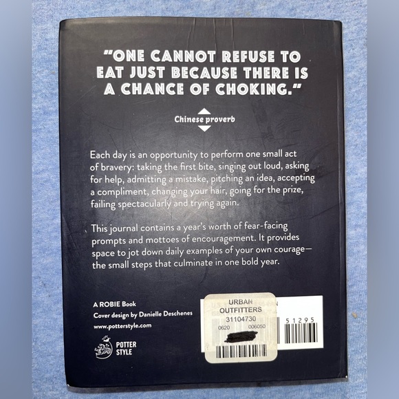 ‘Do One Thing Everyday That Scares You’ Journal *NEVER USED* - Picture 13 of 17